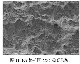 圖11-108終斷區（C3）微觀形貌